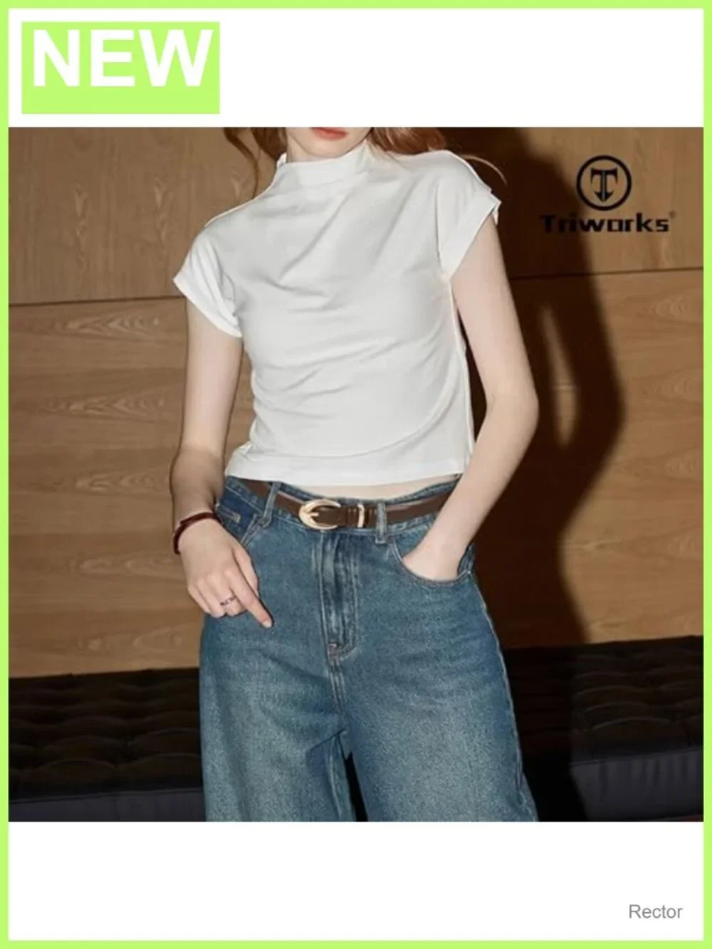 2 Pack Faux Leather Belt for Women with Gold Buckle Skinny Jeans Pants
